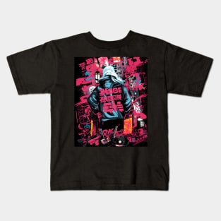 Japanese streatwear collage Kids T-Shirt